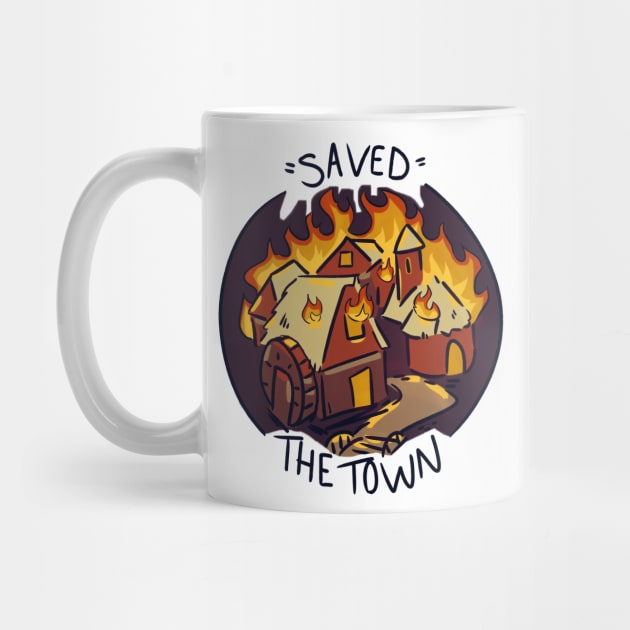 RPG Burned Down The Town - "Saved" by Rumpled Crow